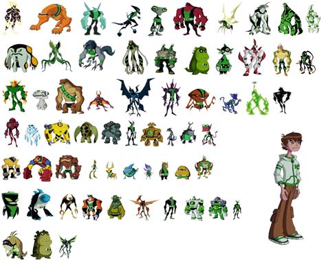 ben ten aliens list and pictures|ben 10 banned alien list.